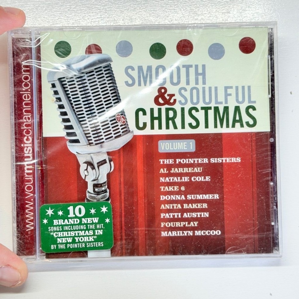 Smooth & Soulful Christmas Vol 1 CD Pointer Sisters Natalie Cole Sealed 2005